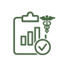 Diagnosis icon - team up with Dr. Brad Rachman to create a detailed roadmap back to health